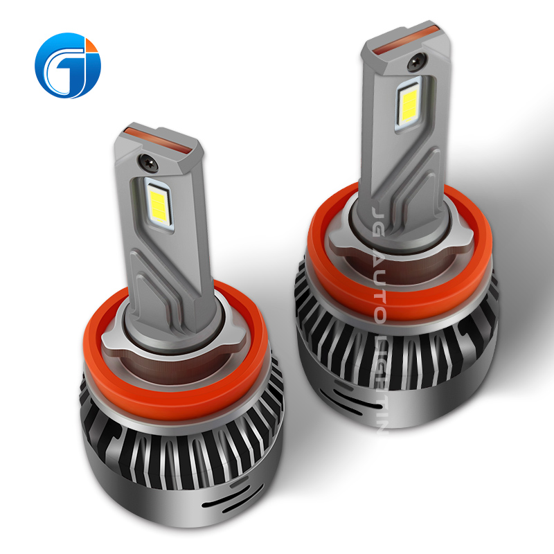 JG A5 Auto Headlight Bulb Replacement Upgraded H7 LED Light H4 Led Headlight 16000lm 3570chip strong Canbus led bulbs