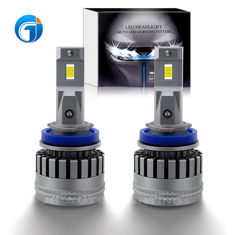 JG Q7 9005 H11 Led Headlight Bulb Conversion 99% Canbus Free HB3 110W 28000Lm High Lumens 3570 Flip Chips