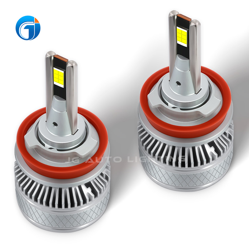 JG auto led bulbs WS55 22000lm 120w super bright h1 h7 9005 9006 H11 car led light motorcycle bulb h4  9012 canbus led bulbs